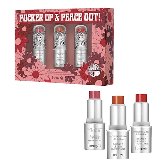 Gåvoset med läppstift - Pucker Up & Peace Out , BENEFIT COSMETICS
